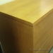 Medium Oak 2 Drawer Lateral File Cabinet, Locking